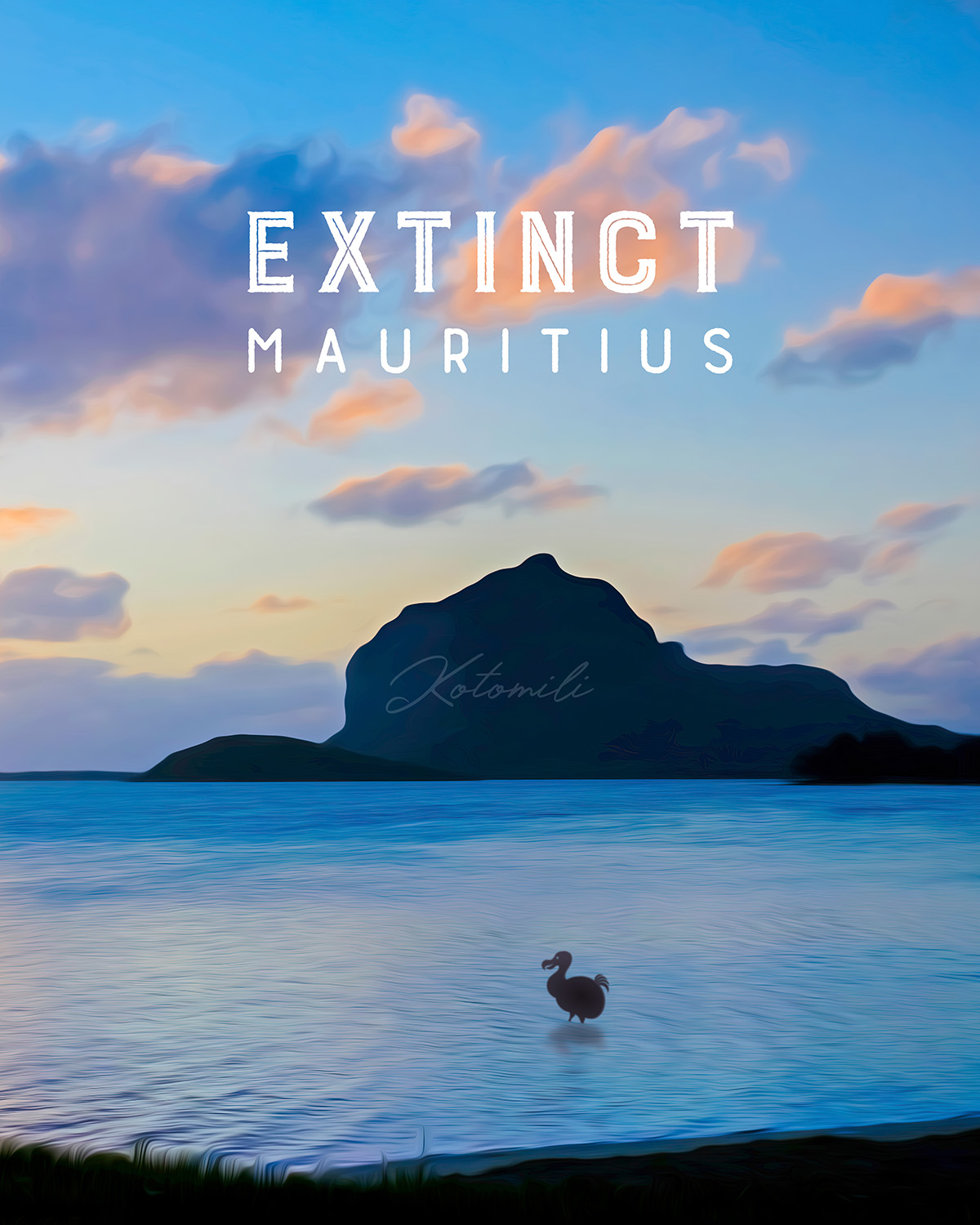 Extinct Mauritius by Kotomili