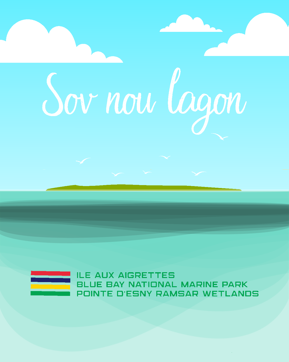 Kotomili Mauritius Sov nou lagon